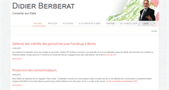 Desktop Screenshot of dberberat.ch
