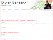 Tablet Screenshot of dberberat.ch